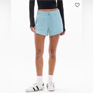 Athleta Seasoft Mid-Rise 4” Shorts Waterloo Blue NWT Mediu